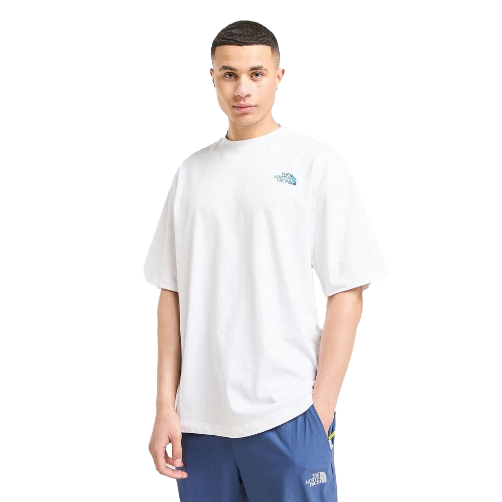 THE NORTHFACE Liquid Box NSE Oversized T-Shirt Ανδρικό T-Shirt - Λευκό
