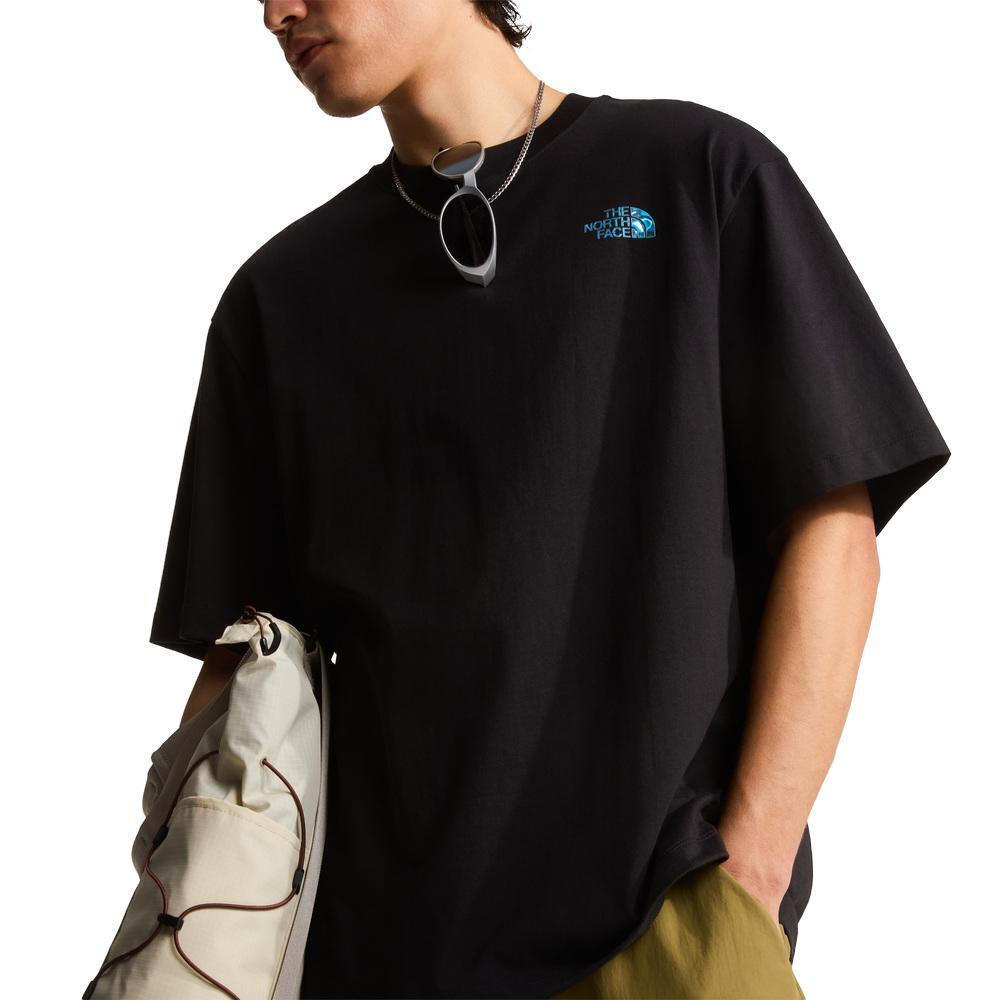 THE NORTHFACE Liquid Box NSE Oversized T-Shirt Ανδρικό T-Shirt - 4