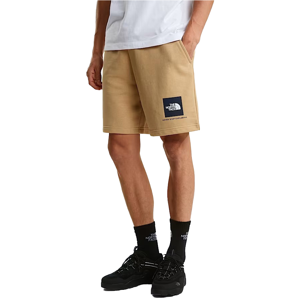 THE NORTHFACE Box Regular Short Ανδρική Βερμούδα - Μπεζ