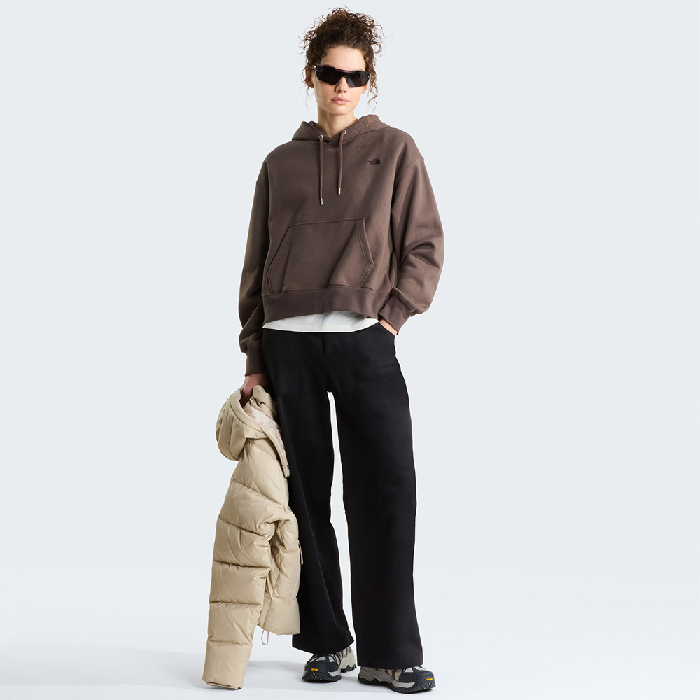 THE NORTHFACE Essential Simple Dome Boxy Oversized Hoodie Γυναικείο Φούτερ με κουκούλα - 3
