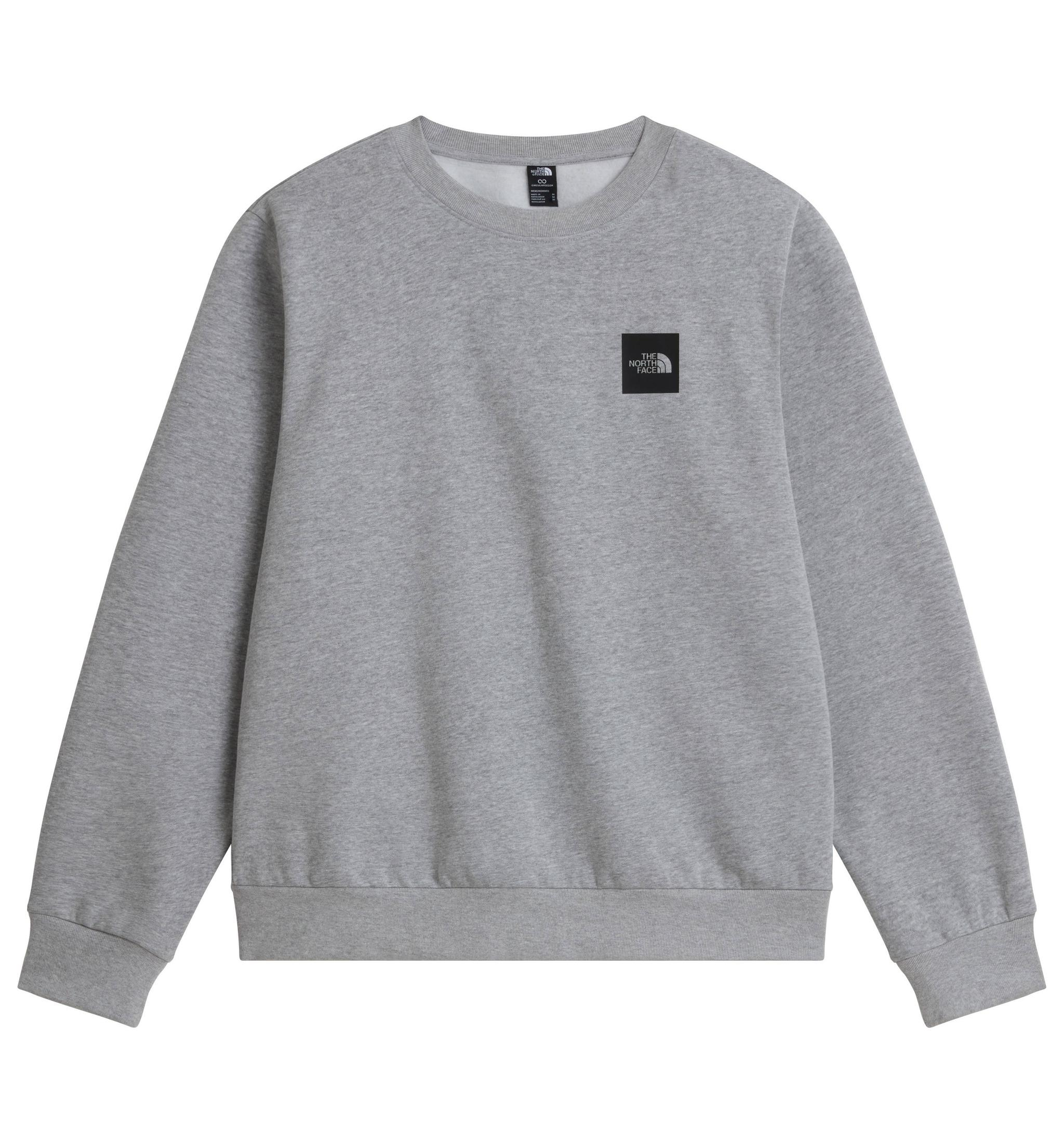 THE NORTHFACE Box Hoodie Regular Crew Hoodie Ανδρικό Φούτερ  - Γκρι