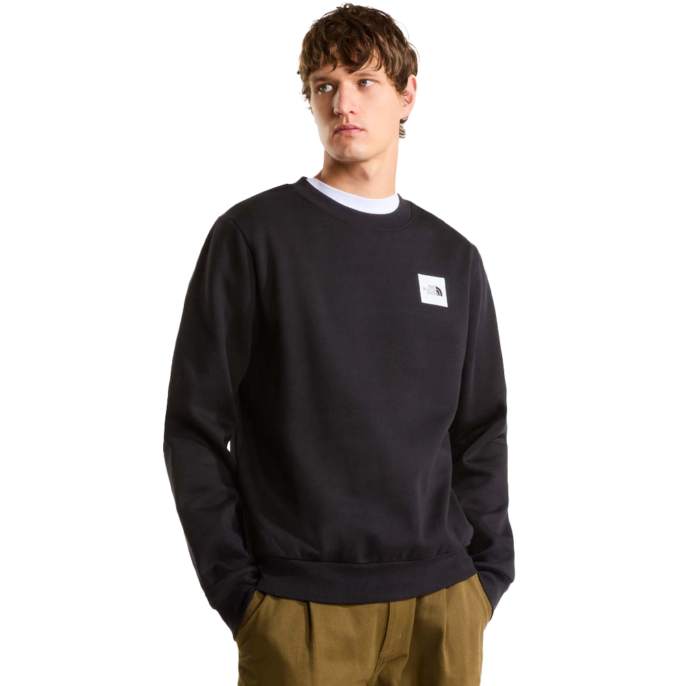 THE NORTHFACE Box Hoodie Regular Crew Hoodie Ανδρικό Φούτερ  - Μαύρο