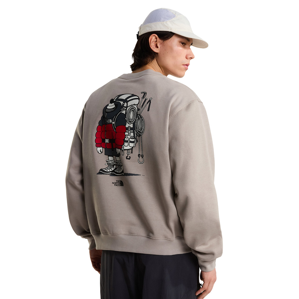 THE NORTHFACE Face Gear Up Get Out Graphic Ανδρικό Φούτερ - 2