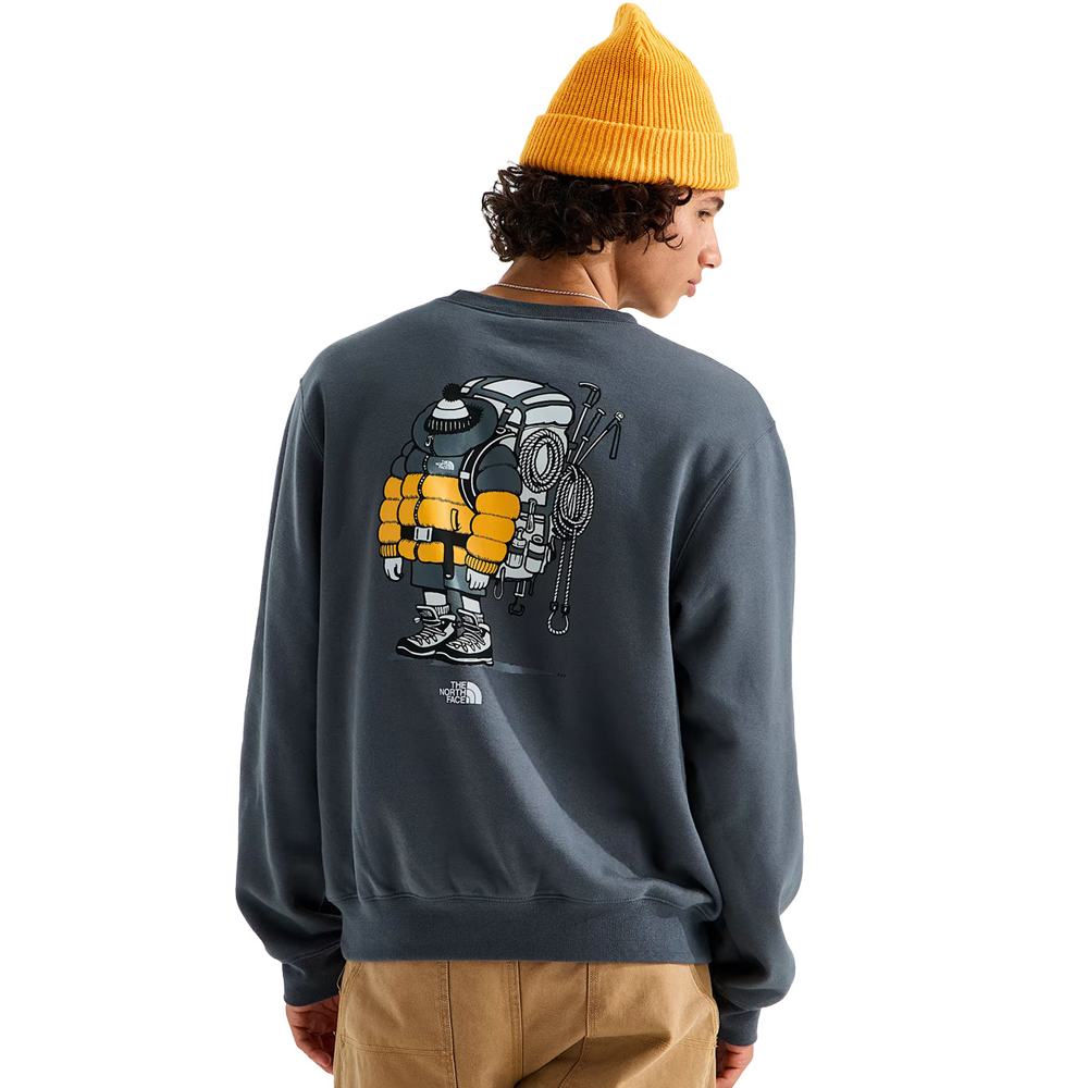 THE NORTHFACE Face Gear Up Get Out Graphic Ανδρικό Φούτερ - 2