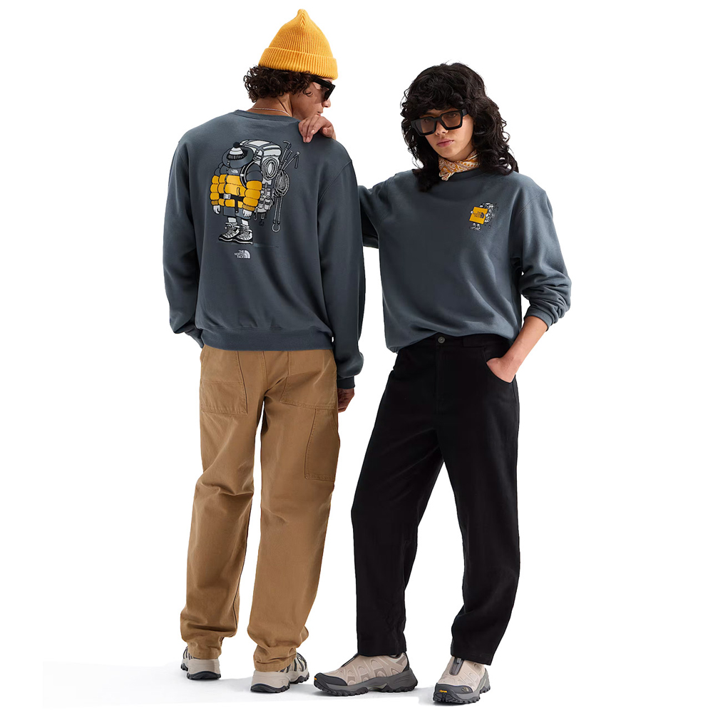 THE NORTHFACE Face Gear Up Get Out Graphic Ανδρικό Φούτερ - 3