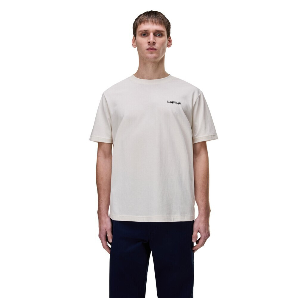 NAPAPIJRI  S-Flint Ανδρικό T-Shirt - Κρεμ