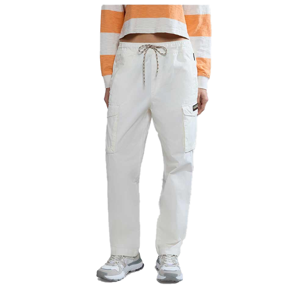 NAPAPIJRI Faber Cargo Trousers Γυναικείο Παντελόνι - Λευκό