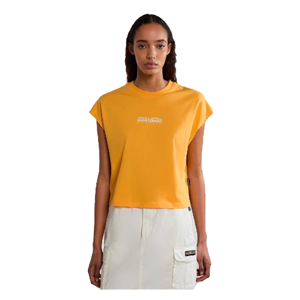 NAPAPIJRI Tahi Short Sleeve Γυναικείο T-Shirt  - Πορτοκαλί
