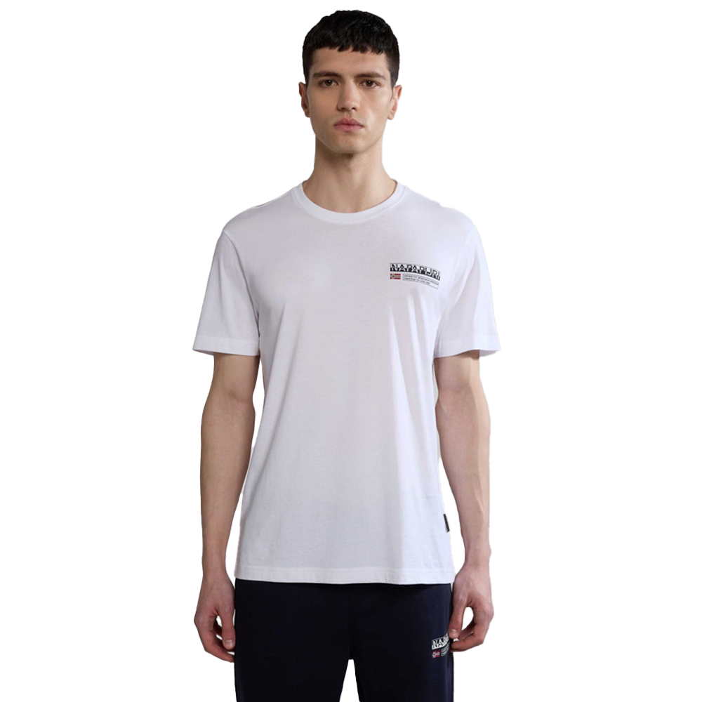 NAPAPIJRI S-Kasba Ανδρικό T-Shirt  - Λευκό