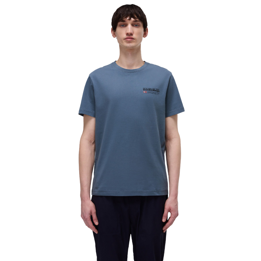 NAPAPIJRI S-Kasba Ανδρικό T-Shirt  - Μπλε