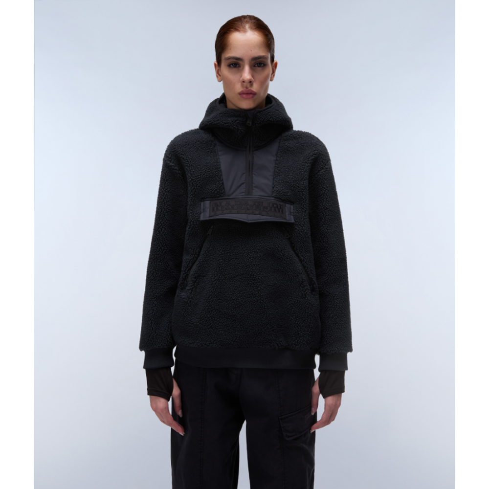 NAPAPIJRI T-Seline Half - Zip Fleece Hoodie Γυναικείο Fleece Φούτερ με κουκούλα - 2