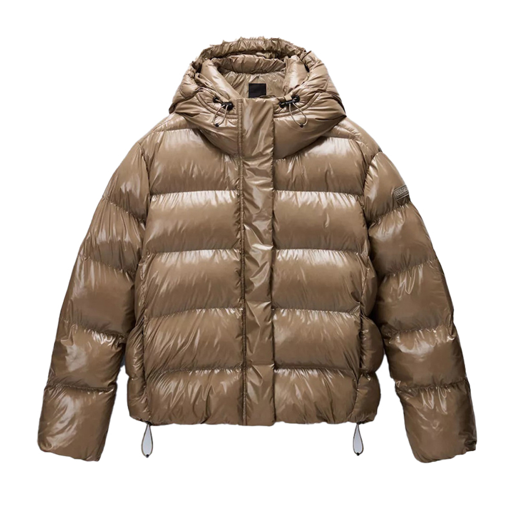 NAPAPIJRI A-Glane Γυναικείο Puffer  Μπουφάν  - Μπεζ