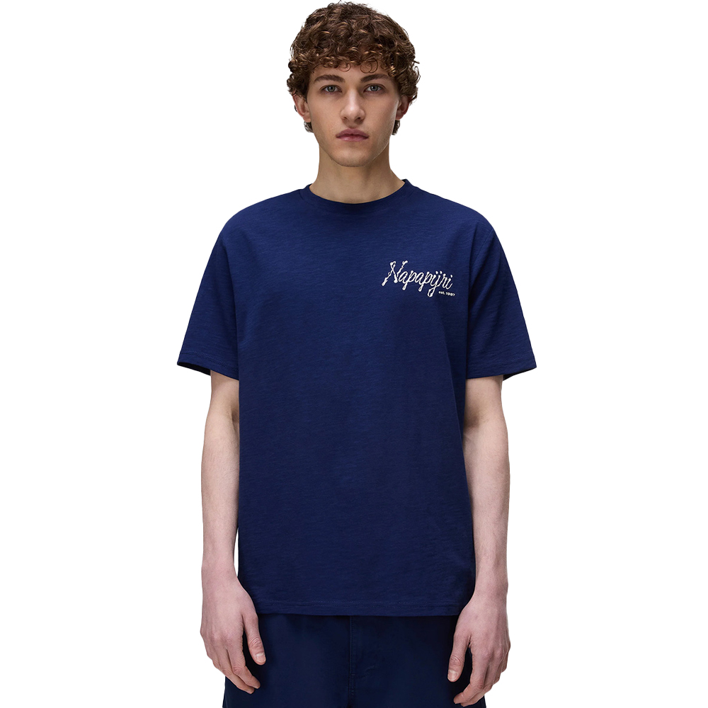NAPAPIJRI S‑Elior Short Sleeve Ανδρικό T-Shirt - Μπλε