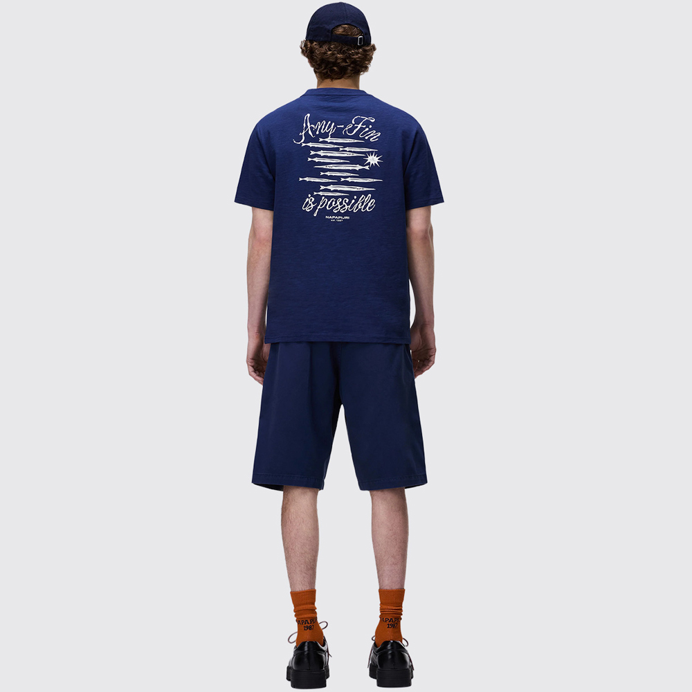 NAPAPIJRI S‑Elior Short Sleeve Ανδρικό T-Shirt - 4