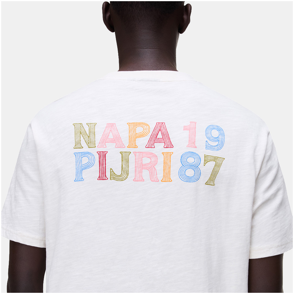 NAPAPIJRI S‑Elior Short Sleeve Ανδρικό T-Shirt - 3
