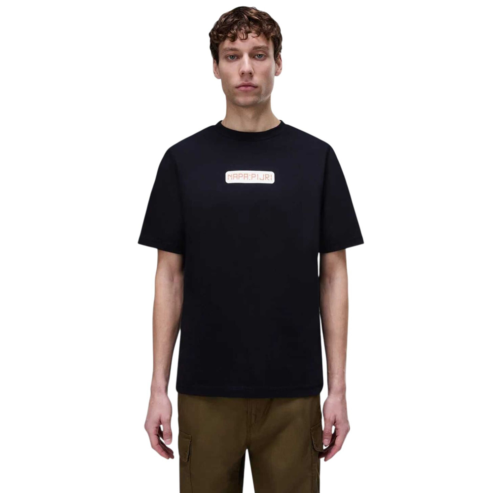 NAPAPIJRI Sol Short Sleeve  Ανδρικό T-Shirt - Μαύρο