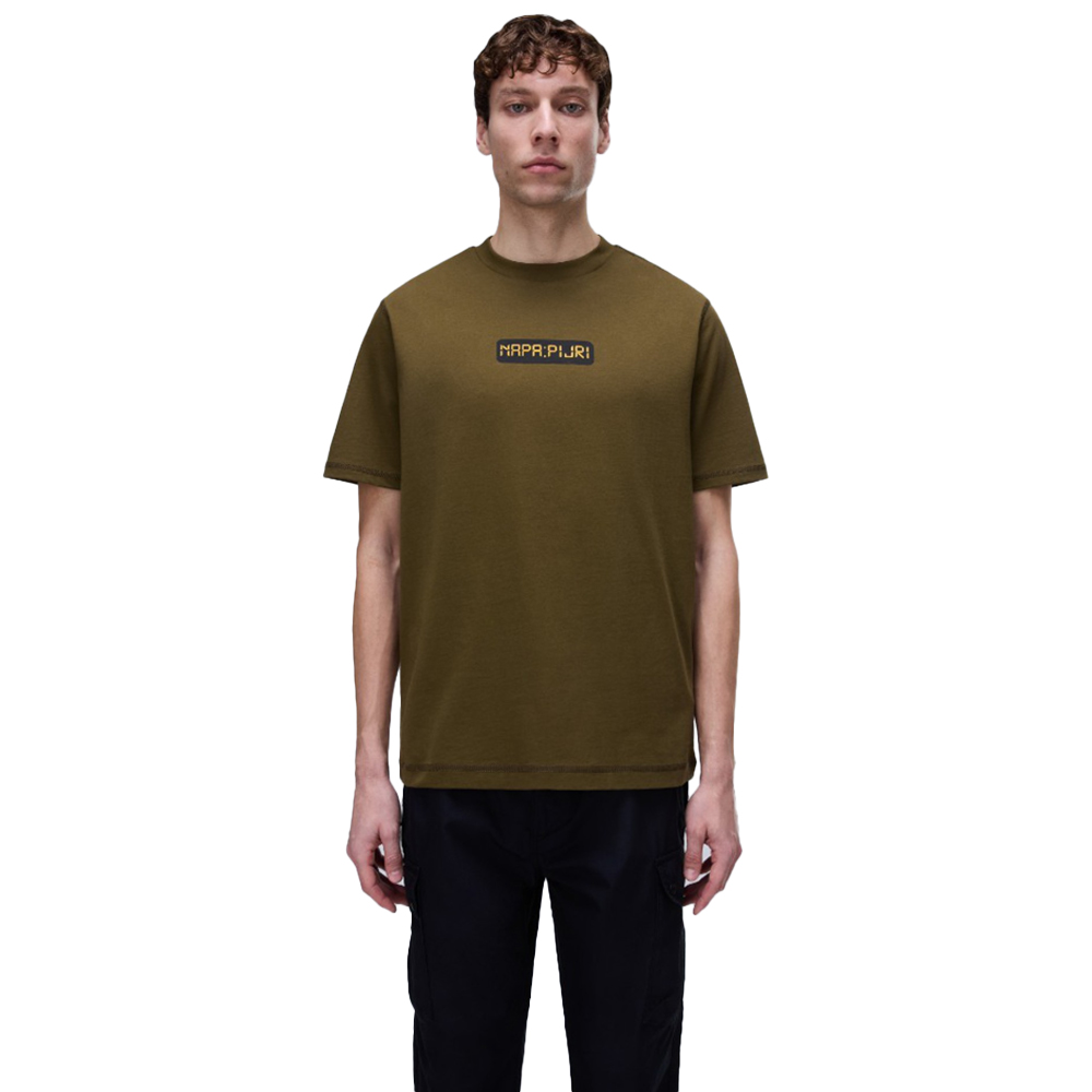 NAPAPIJRI Sol Short Sleeve  Ανδρικό T-Shirt - Χακί