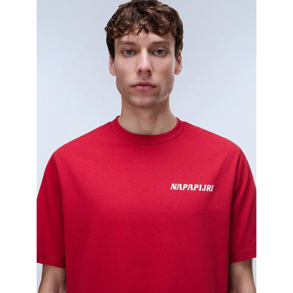 NAPAPIJRI Sol Short Sleeve  Ανδρικό T-Shirt - 3