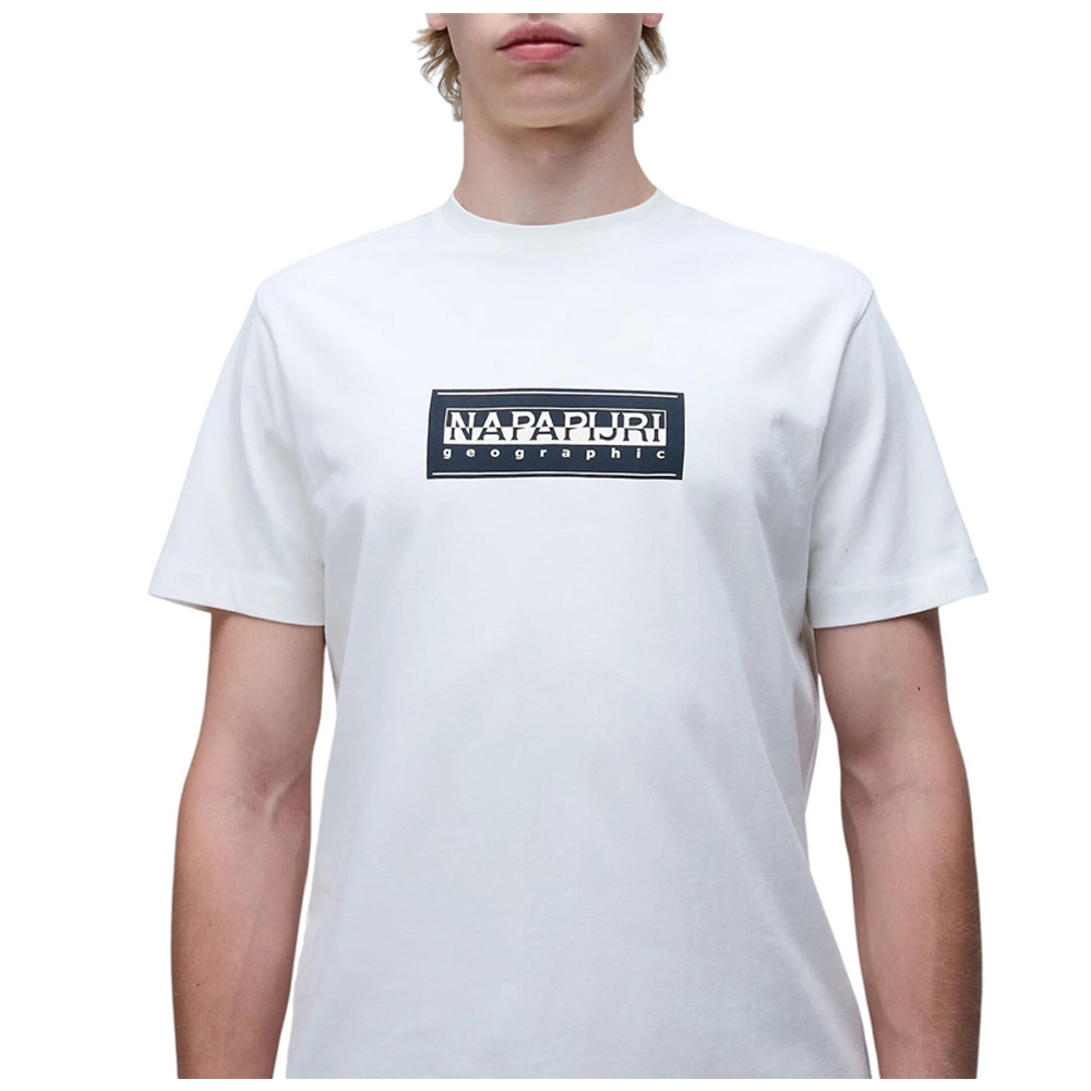 NAPAPIJRI S-Box Logo Shortsleeve Tee Ανδρικό T-Shirt - 3