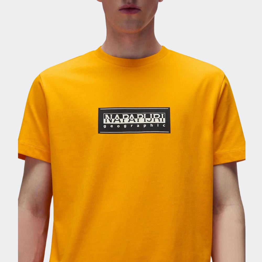 NAPAPIJRI S-Box Logo Shortsleeve Tee Ανδρικό T-Shirt - 3