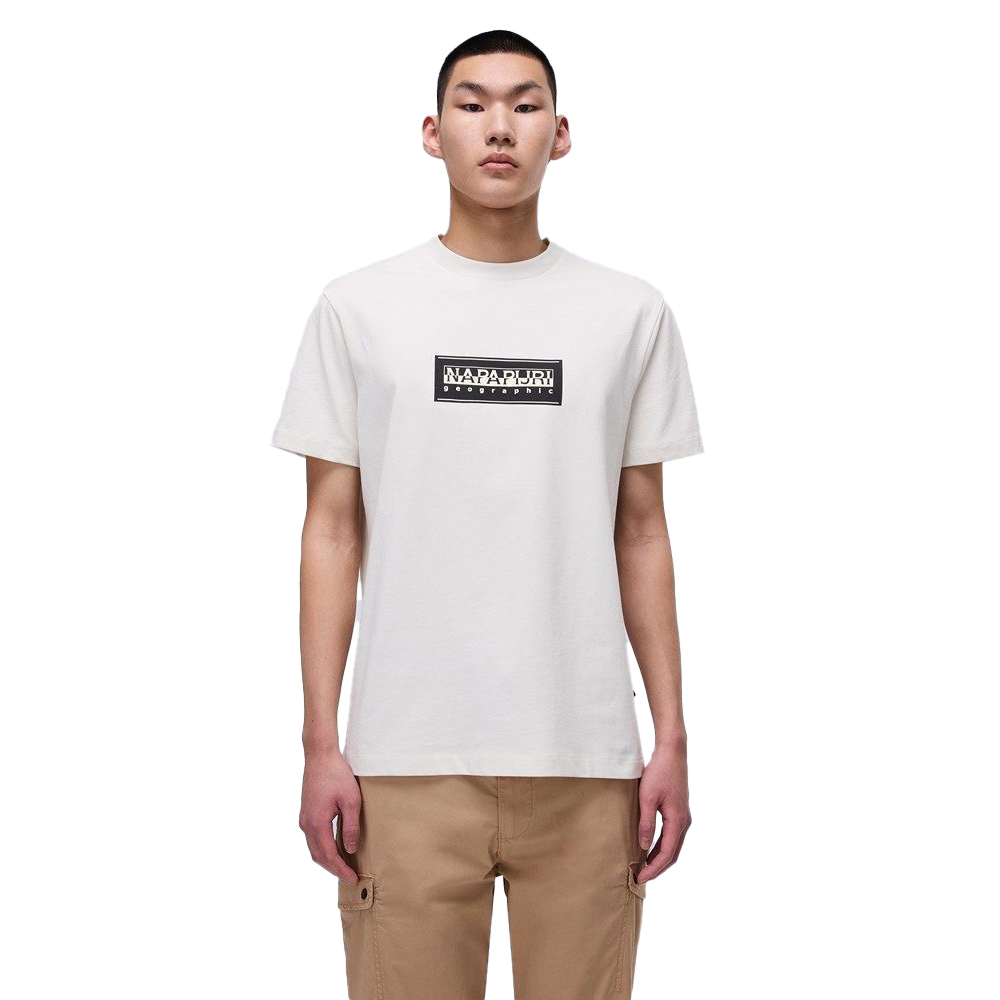 NAPAPIJRI S-Box Logo Shortsleeve Tee Ανδρικό T-Shirt - 1