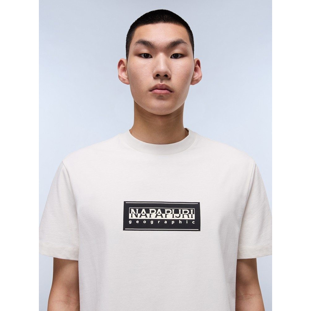 NAPAPIJRI S-Box Logo Shortsleeve Tee Ανδρικό T-Shirt - 3
