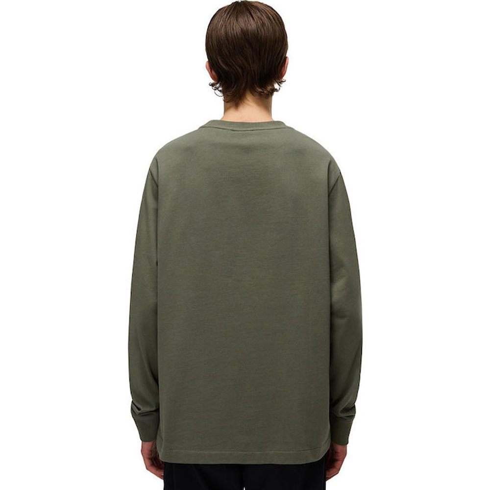 NAPAPIJRI S-Box Logo Long Sleeve Ανδρική Μακρυμάνικη Μπλούζα - 3