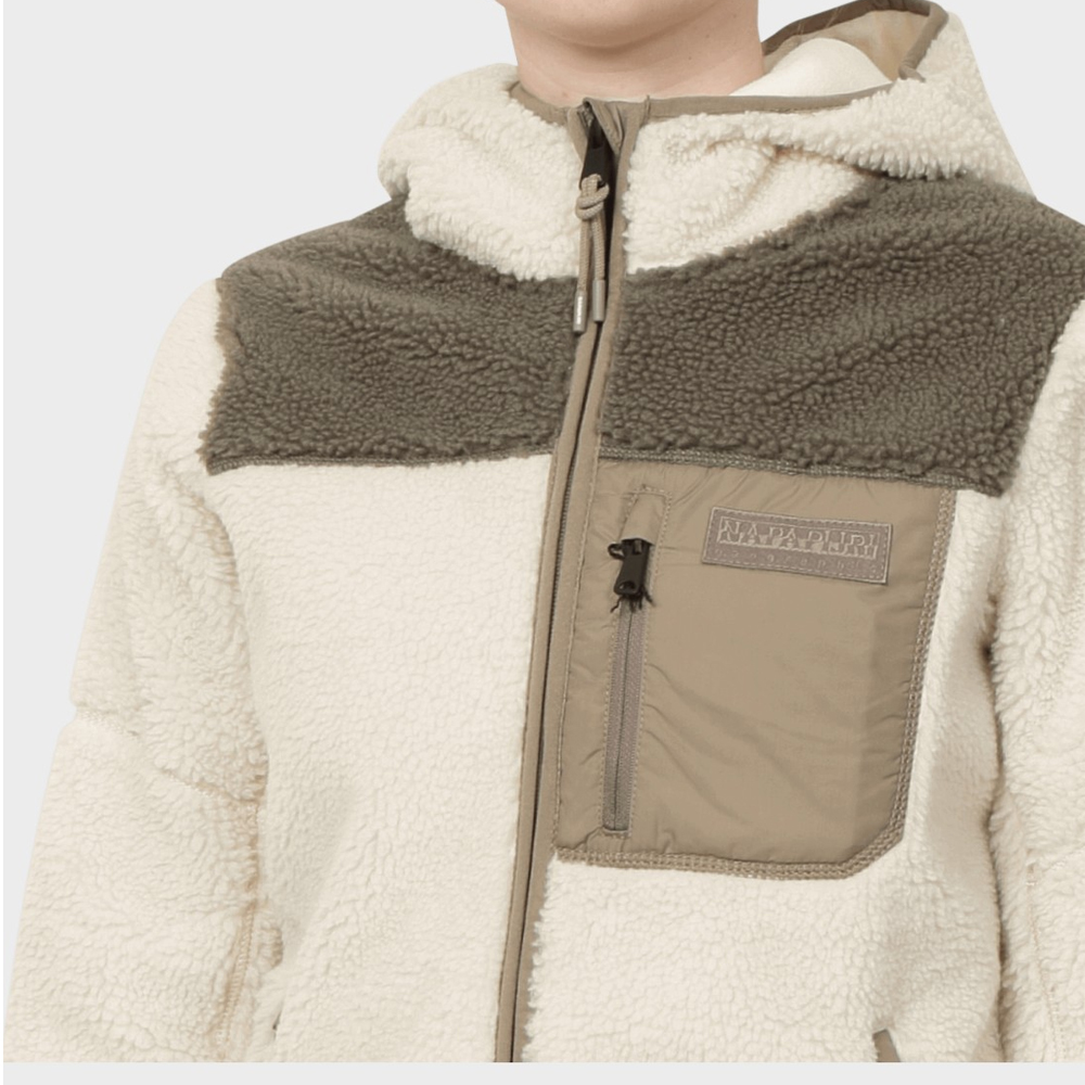 NAPAPIJRI Yupik Fleece Hoodie Γυναικεία Fleece Ζακέτα με  κουκούλα - 4