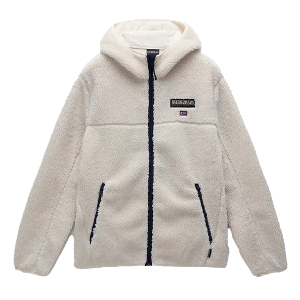 NAPAPIJRI T-Tynik Fleece Hoodie Ανδρική Fleece Ζακέτα με κουκούλα - Μπεζ