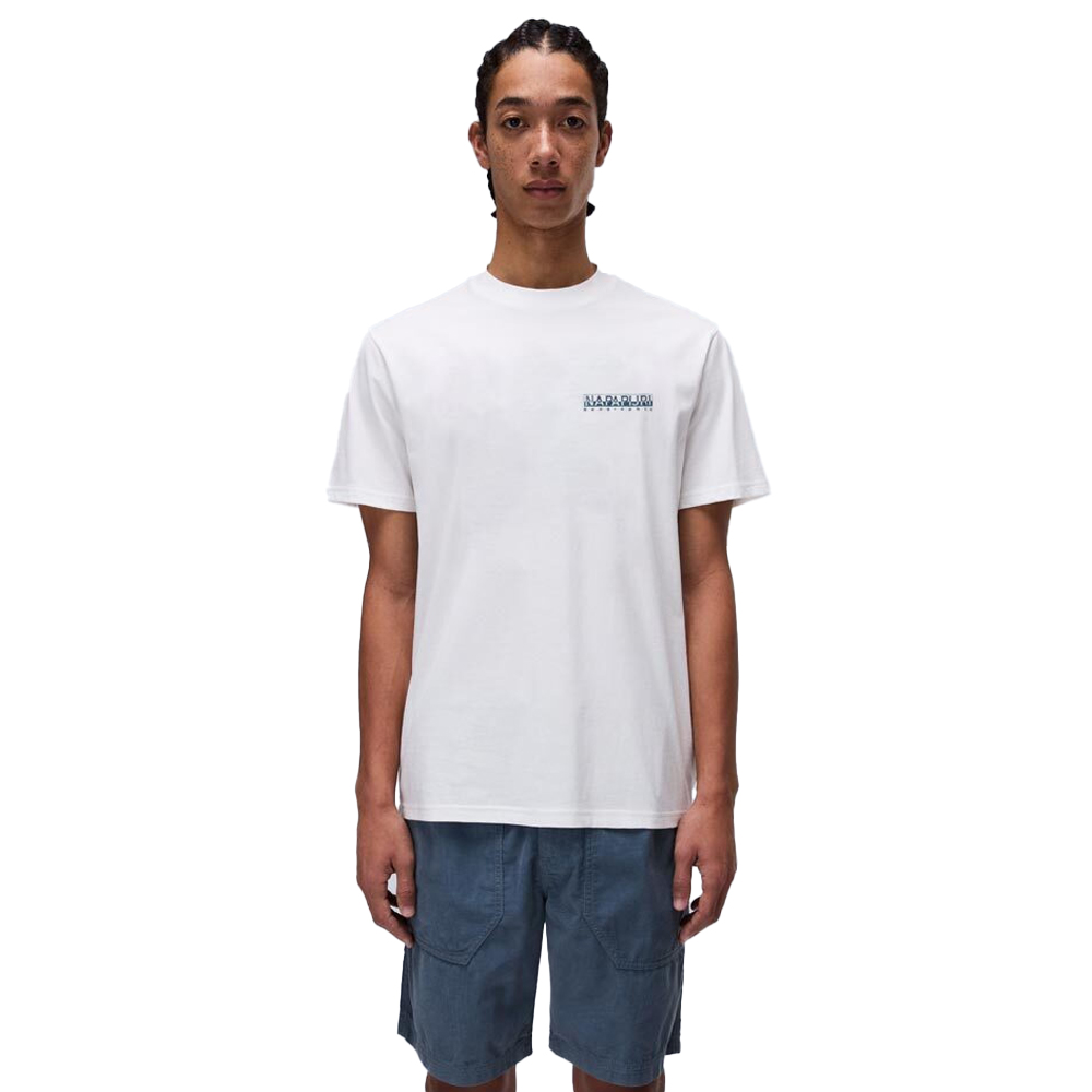 NAPAPIJRI Dati Tee Ανδρικό T-Shirt  - Λευκό