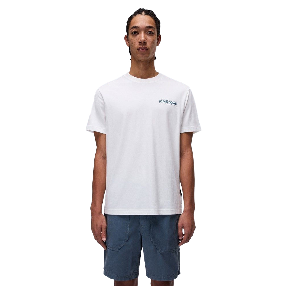 NAPAPIJRI S-Sovana Tee Ανδρικό T-Shirt  - Λευκό