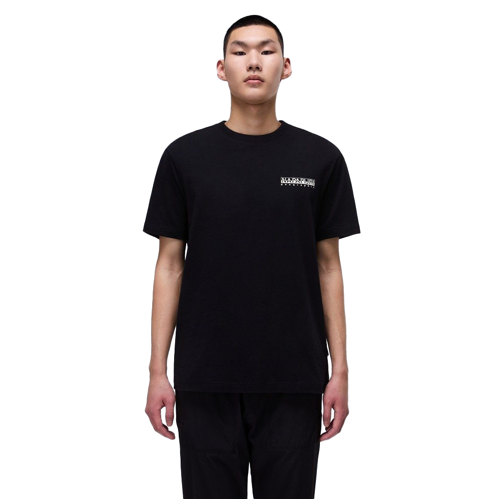 NAPAPIJRI S-Sovana Tee Ανδρικό T-Shirt  - Μαύρο