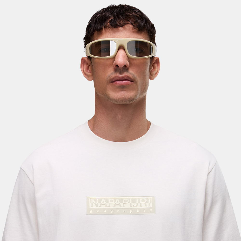 NAPAPIJRI S-Box Logo Ανδρικό T-Shirt - 3