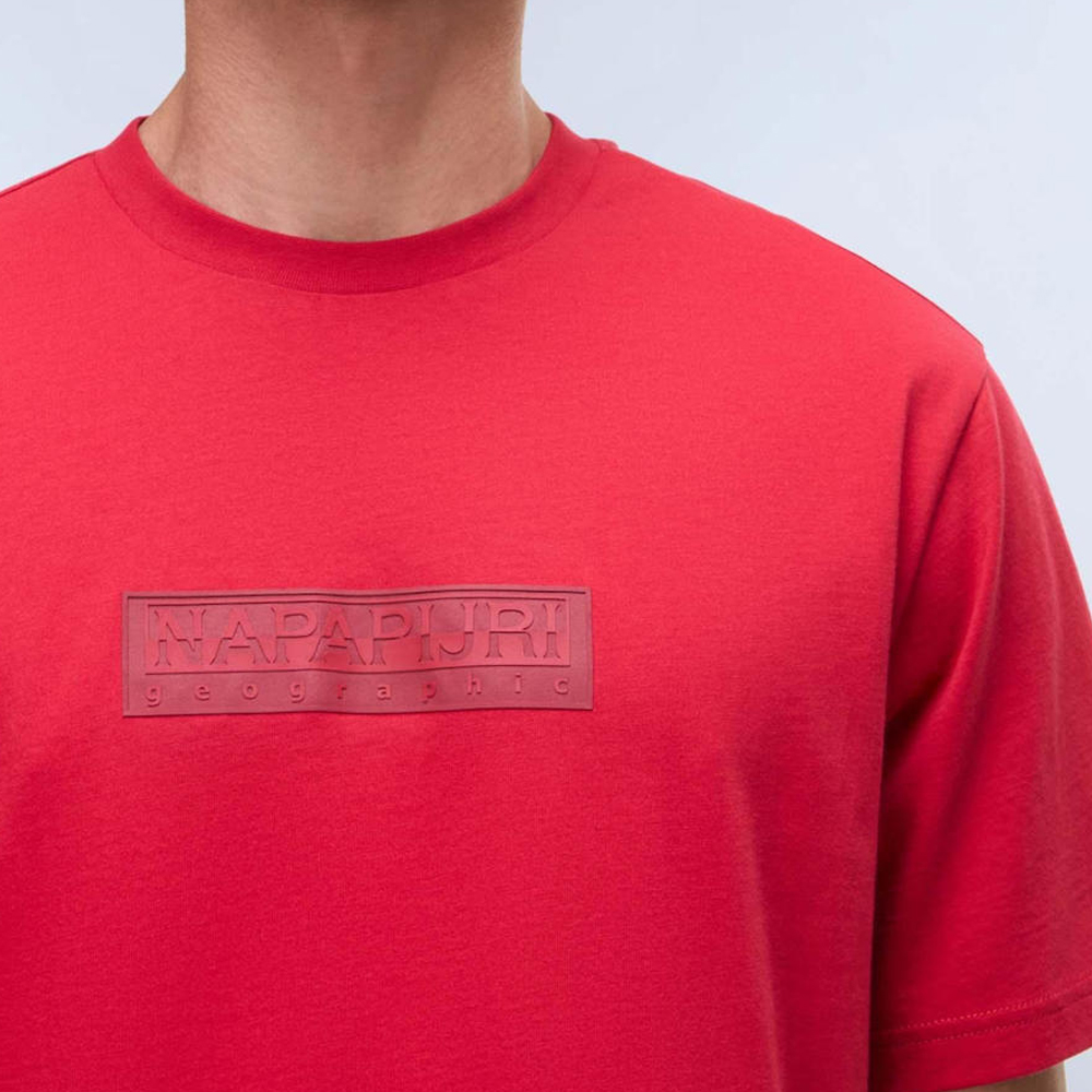 NAPAPIJRI S-Box Logo Ανδρικό T-Shirt - 3