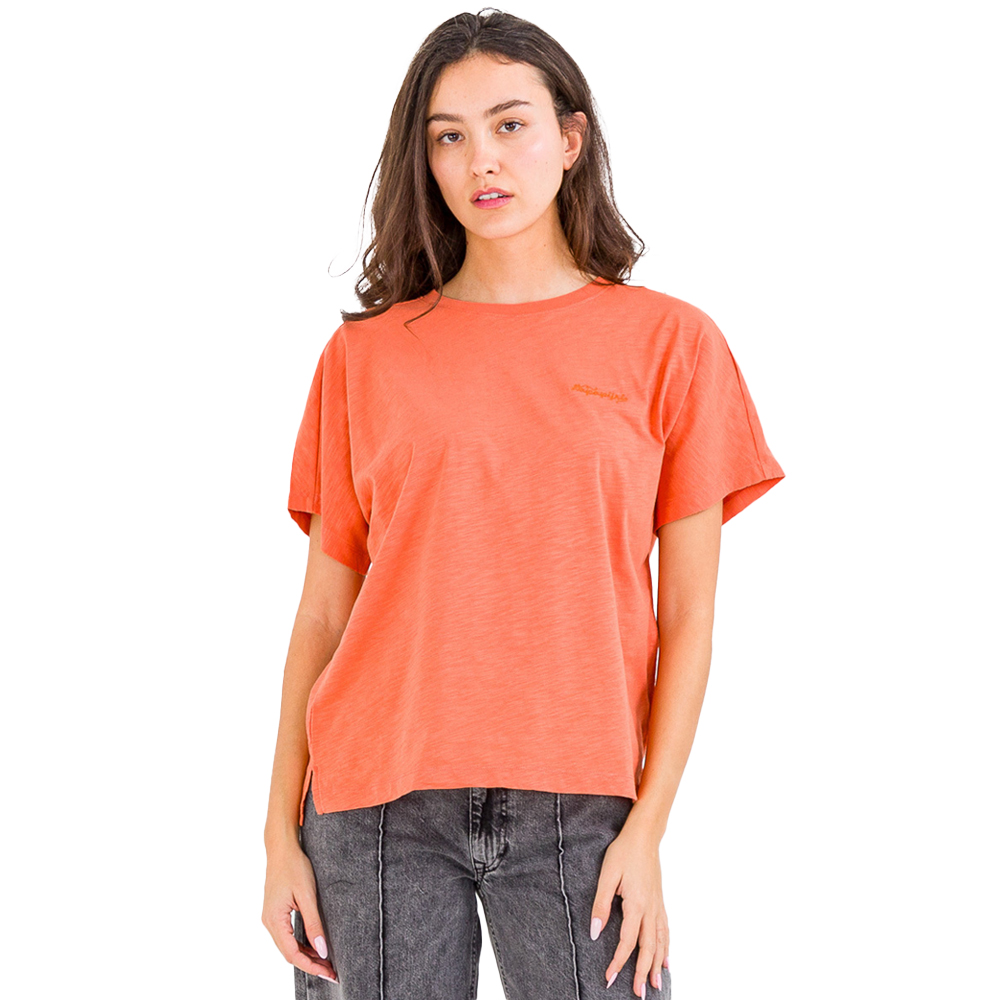 NAPAPIJRI Eclair Logo Γυναικείο T-Shirt  - Πορτοκαλί