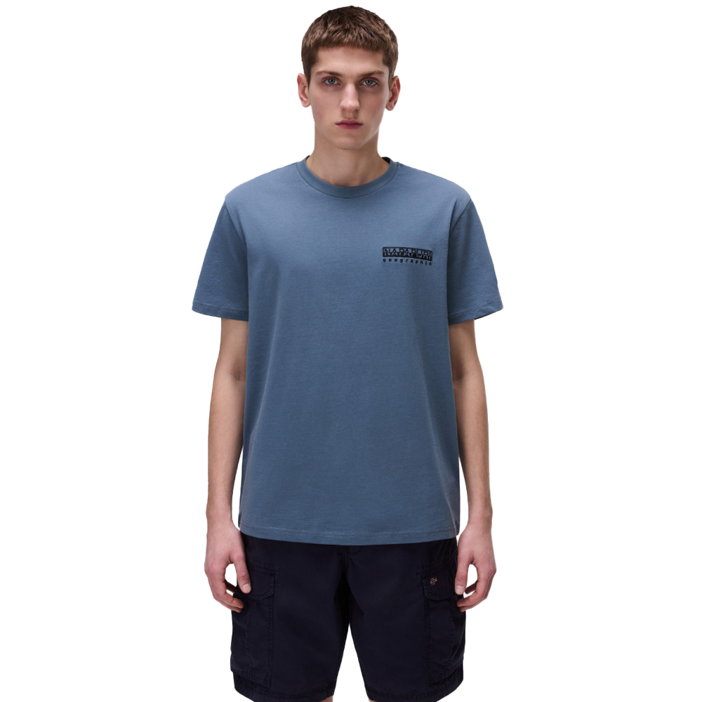 NAPAPIJRI S-Vignoni Back Ανδρικό T-Shirt  - Μπλε