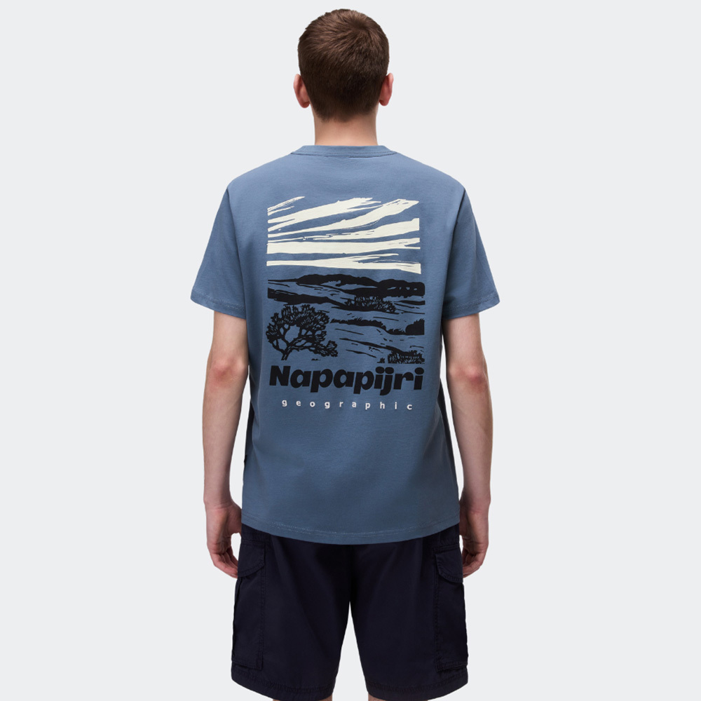 NAPAPIJRI S-Vignoni Back Ανδρικό T-Shirt  - 2