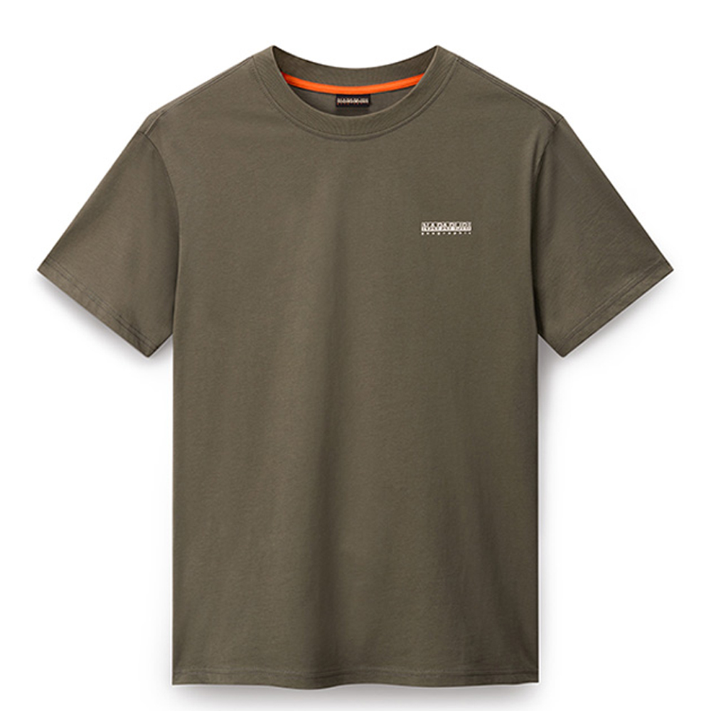 NAPAPIJRI S-Small Box Ανδρικό T-Shirt - Πράσινο