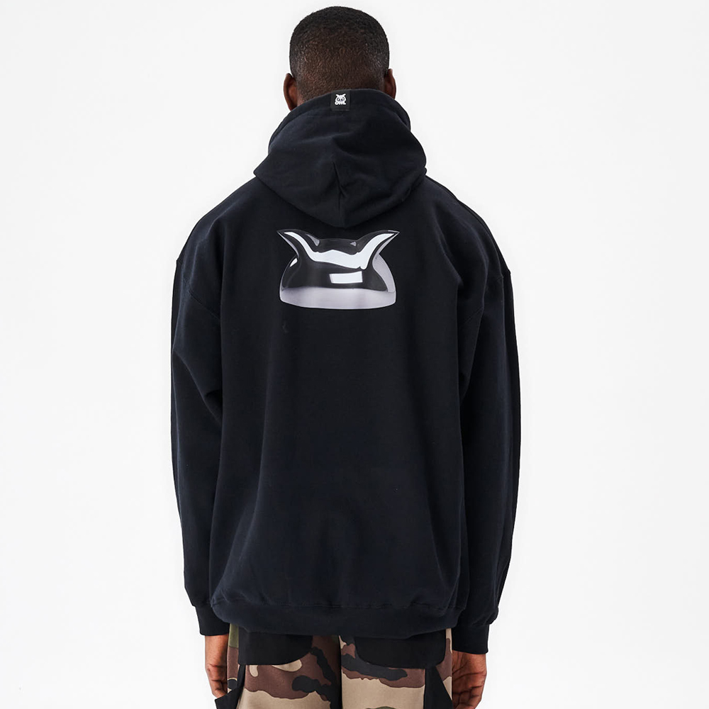 OWL Hoodie Black Studio Reflections Ανδρικό Φούτερ Με Κουκούλα - 2