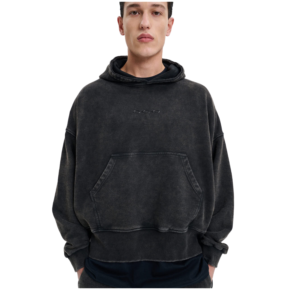 OWL Carbon Cyber Bomber Hoodie  Unisex Φούτερ Με Κουκούλα - Γκρι