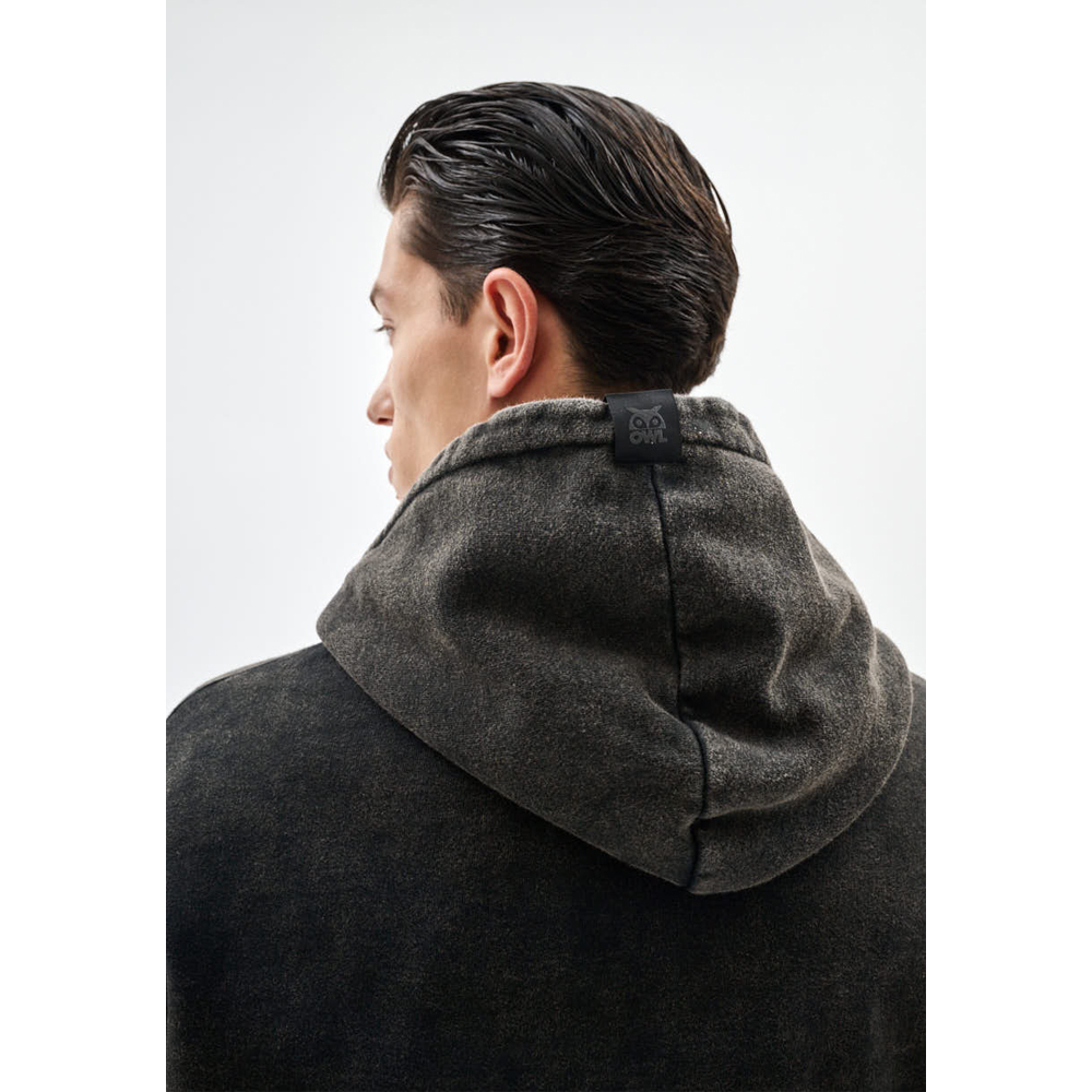 OWL Carbon Cyber Bomber Hoodie  Unisex Φούτερ Με Κουκούλα - 2