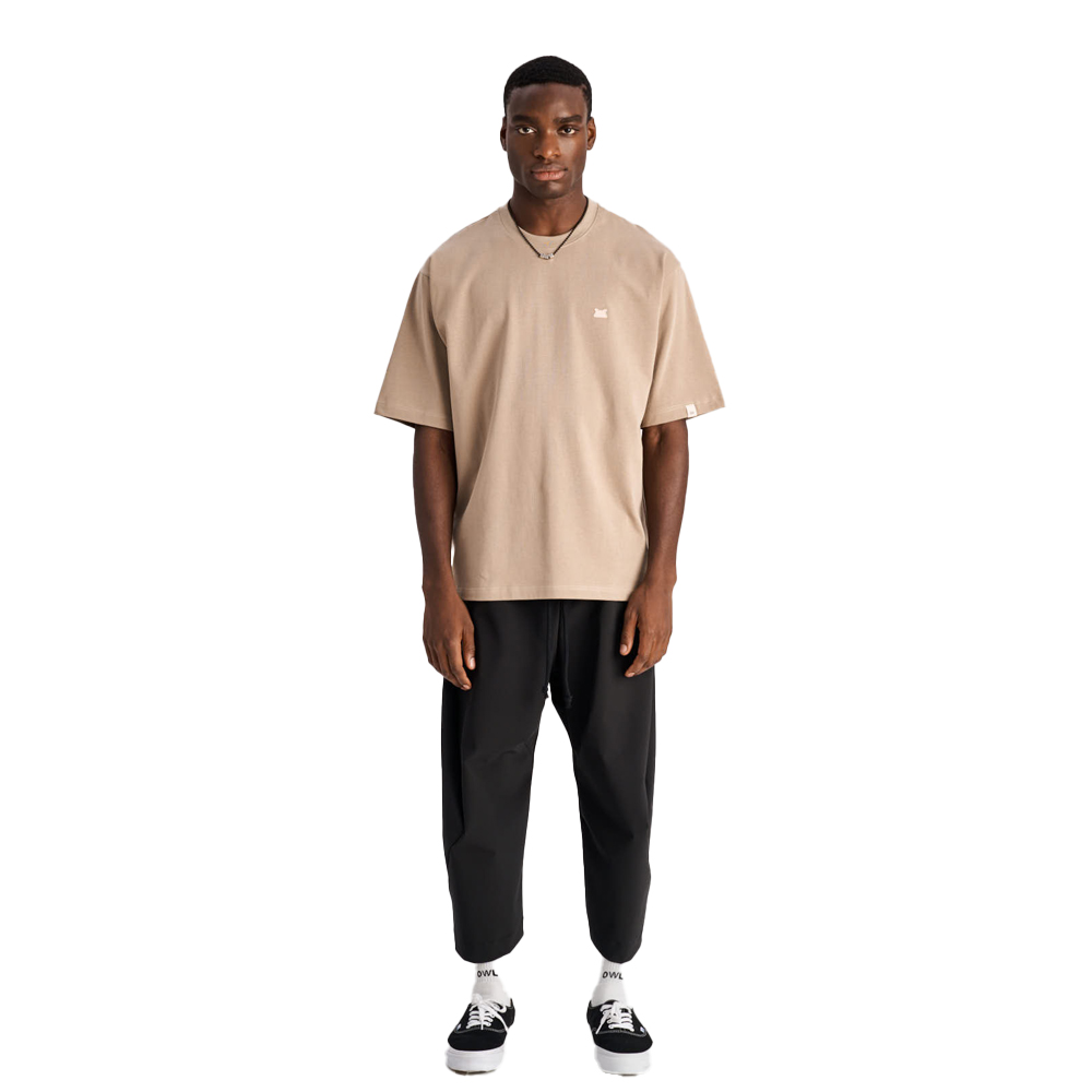 OWL Oversized Heavy Tee Ανδρική Μπλούζα - Καφέ