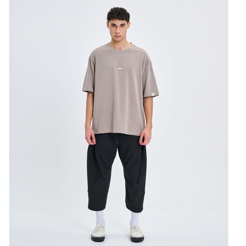 OWL Grey Rock Metal Tag Oversized Tee Unisex T-Shirt - 3