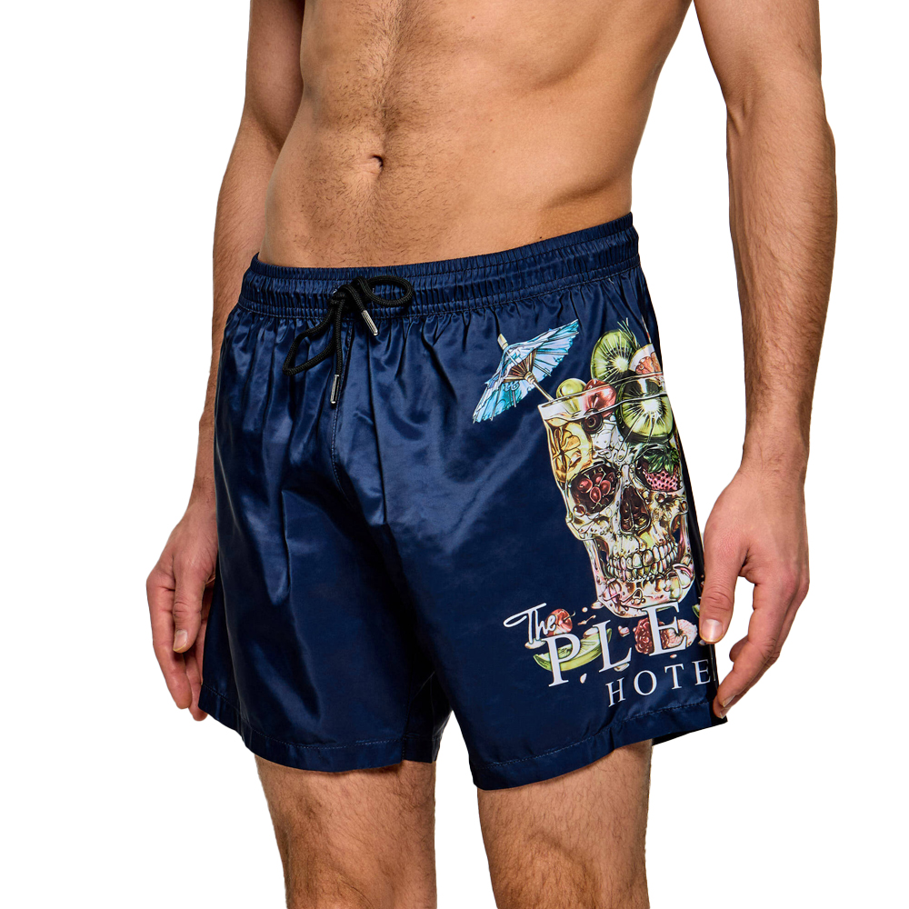 PHILIPP PLEIN Ανδρικό Μαγιό Σορτς - Μπλε