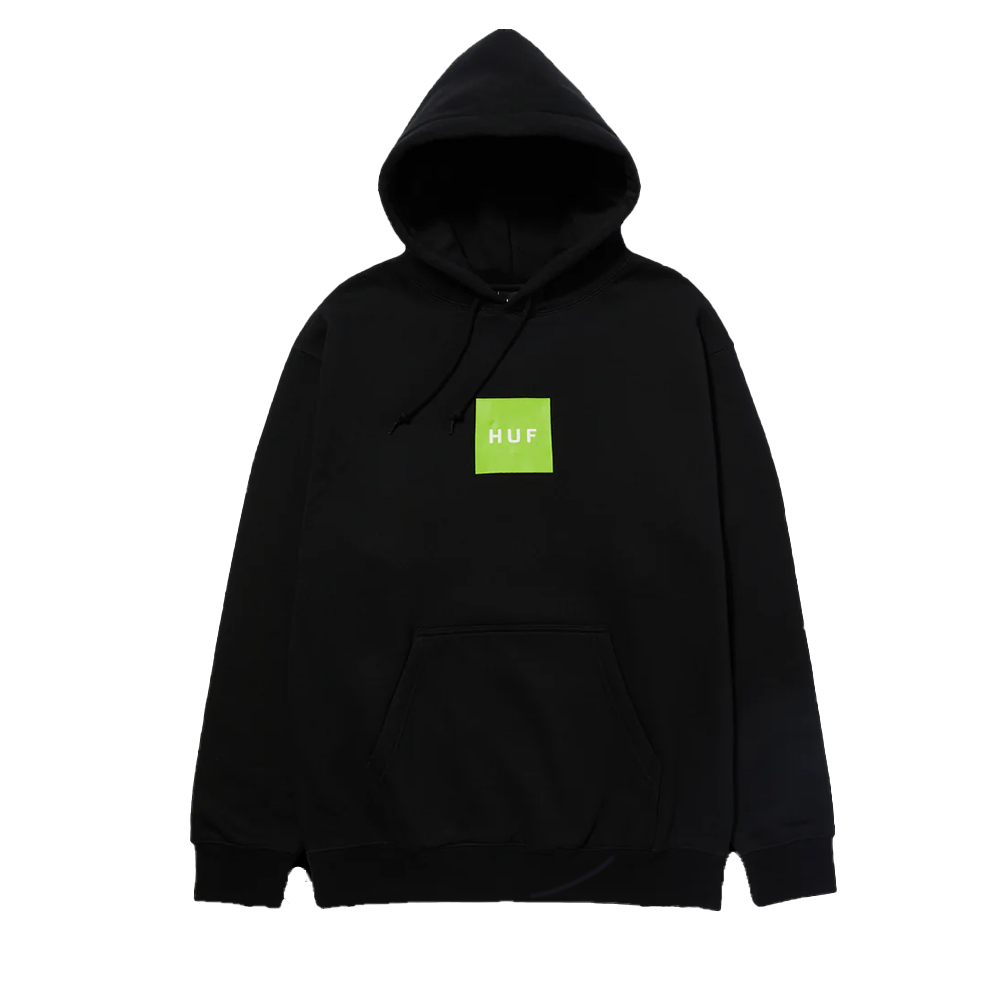 HUF Set Box Pullover Hoodie Unisex Φούτερ με κουκούλα - Μαύρο