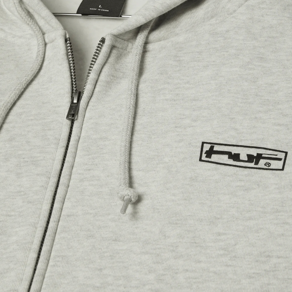 HUF Stretch Full- Zip Hoodie Ανδρική Ζακέτα με κουκούλα - 3