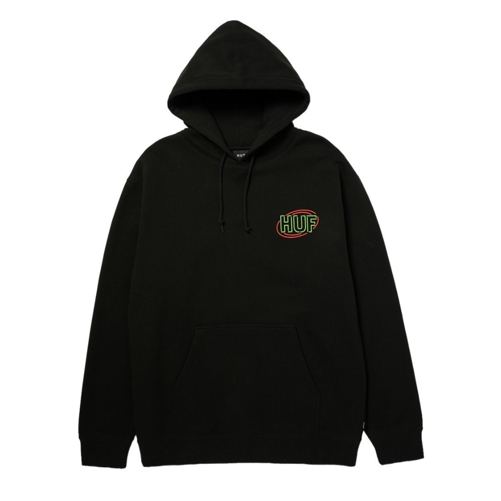 HUF Promo Pullover Hoodie Ανδρικό Φούτερ με κουκούλα - Μαύρο