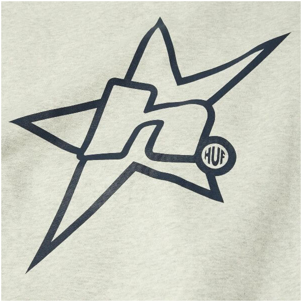 HUF H Star Logo Pullover Hoodie Ανδρικό Φούτερ με κουκούλα - 3