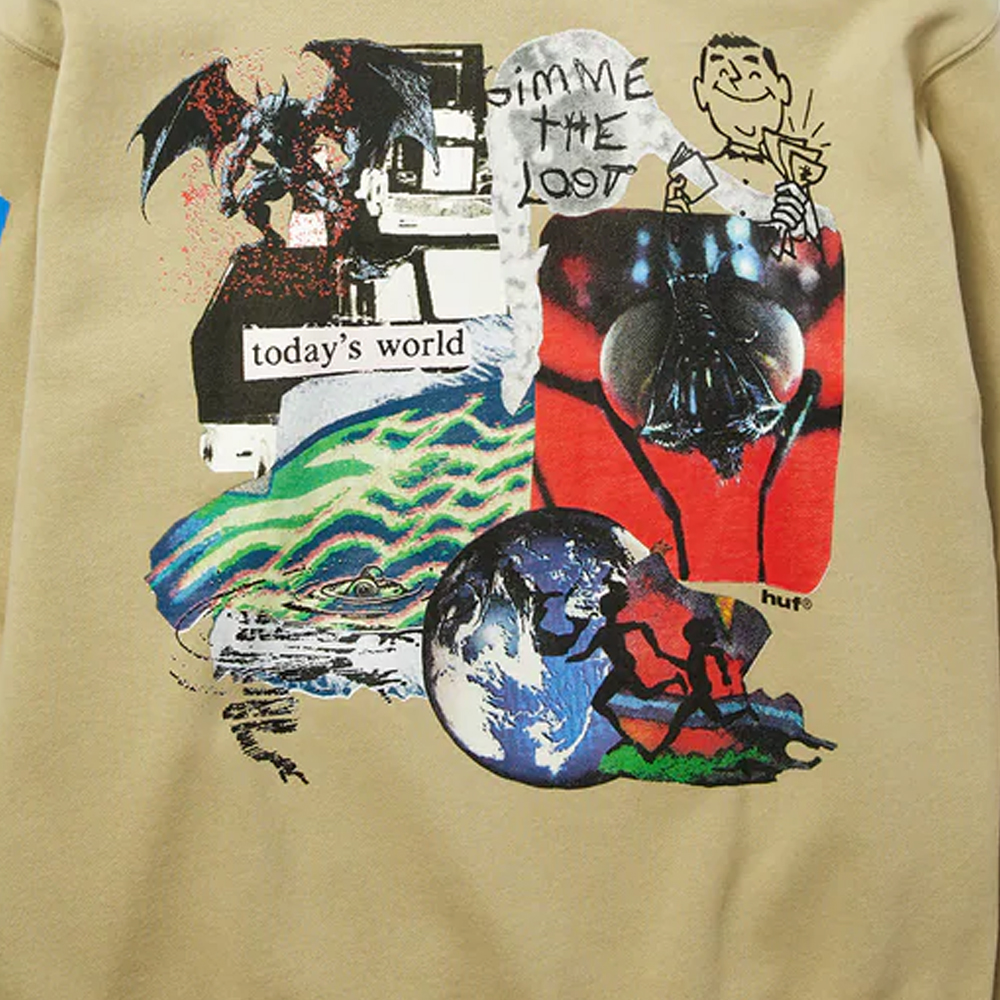 HUF Gimme The Loot Po Hoodie Unisex  Φούτερ με κουκούλα - 4