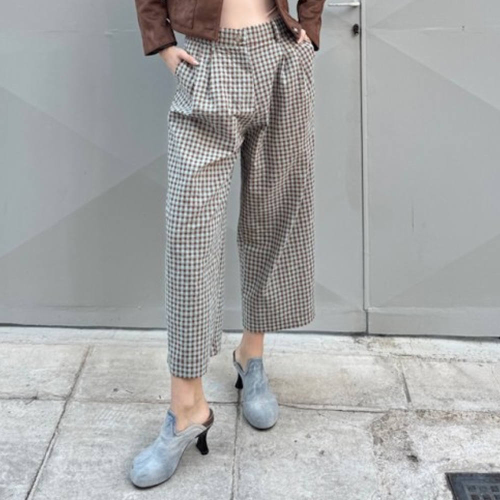 MILKWHITE Pants Γυναικείο Παντελόνι - Πράσινο